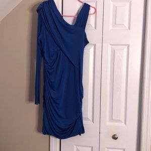 Blue dress